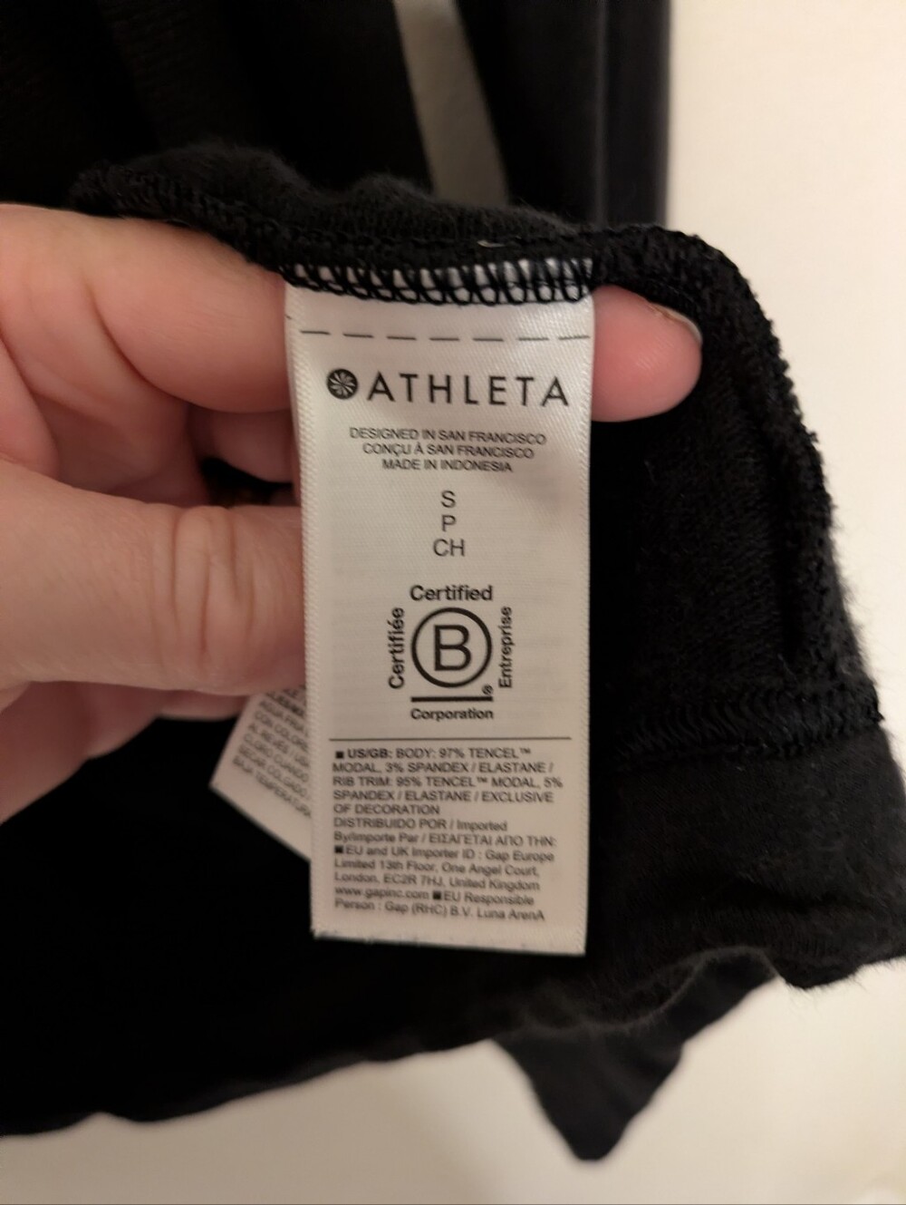 Athleta Prayana Restore Wrap Black - Picture 9 of 12